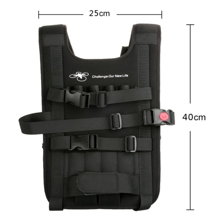 Shoulder Backpack Carry Case Multipurpose Bag Neck Strap Belt for Dji Phantom 3 / 2 / 1 / Vision+, Carry Available for Quadcopter, Remote Controller, Battery, Propellers - ORIWHIZDJI & Insta360 AccessoriesDJI Phantom Series