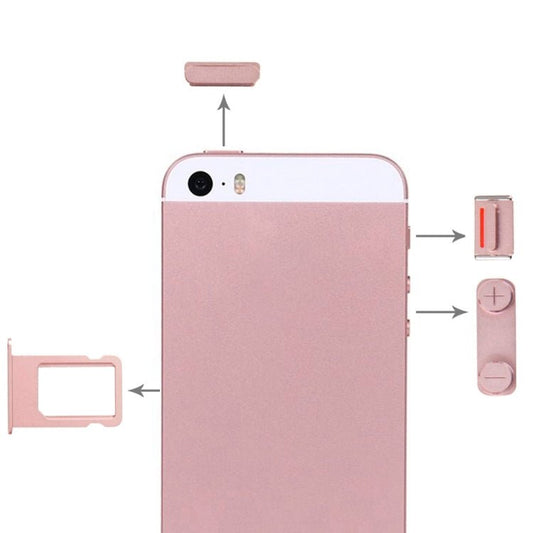 Side Buttons + SIM Card Tray for iPhone SE, For iPhone SE - ORIWHIZ