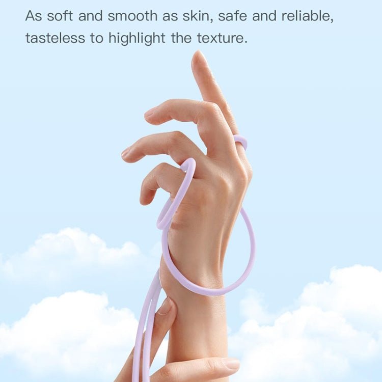 Silicone Data Cable, Length:1m, USB to 8 Pin, USB to Type - C - ORIWHIZ