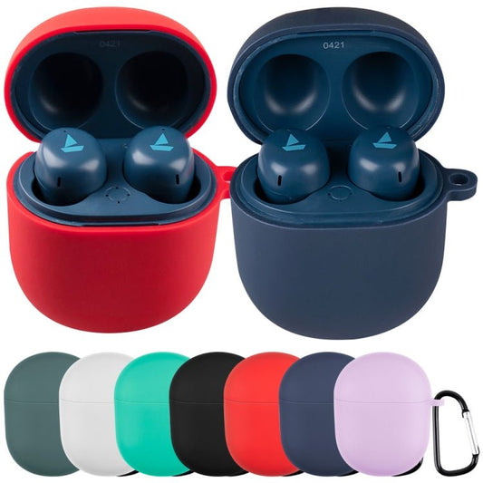 Silicone Earphone Protective Case with Hook, For Boat Airdopes 381, For Boat Airdopes 402, For Boat Airdopes 441, For OnePlus Buds Pro - ORIWHIZ