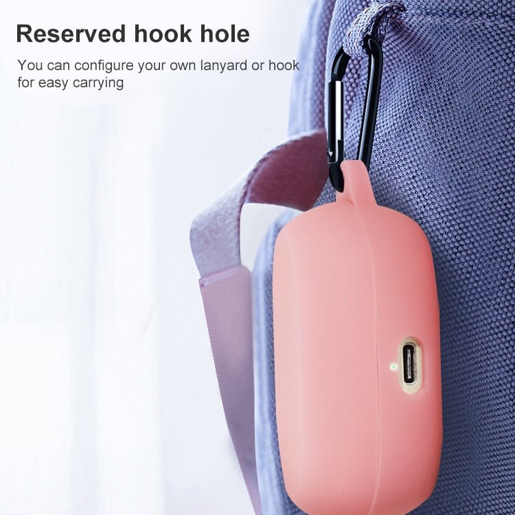 Silicone Earphone Protective Case with Hook, For Jabra Elite 7 Pro - ORIWHIZ