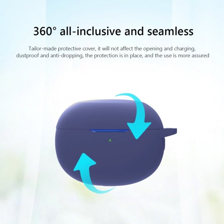Silicone Earphone Protective Case with Hook, For Realme Buds Air 3 - ORIWHIZ