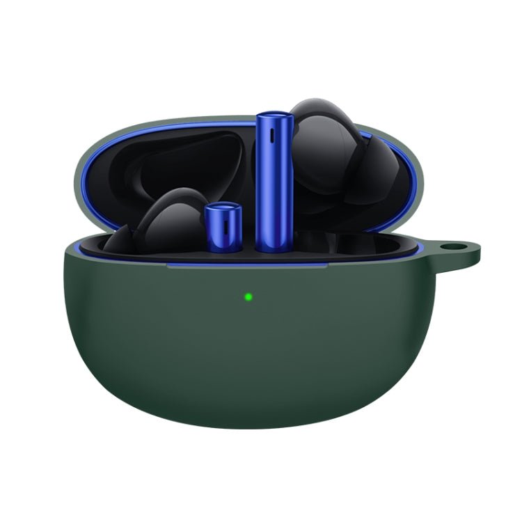 Silicone Earphone Protective Case with Hook, For Realme Buds Air 3 - ORIWHIZ