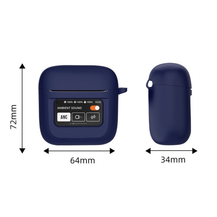Silicone Wireless Earphone Protective Case, For JBL Tour Pro 2 - ORIWHIZ