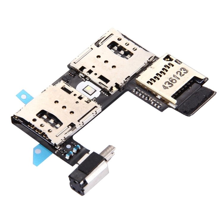 SIM Card Socket + SD Card Socket for Motorola Moto G (2nd Gen.) (Dual SIM Version) , For Motorola MOTO G (2nd Gen) - ORIWHIZ