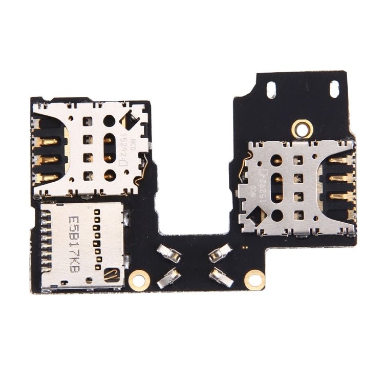 SIM Card Socket + SD Card Socket for Motorola Moto G (3rd Gen.) (Dual SIM Version) , For Motorola Moto G (3rd Gen) - ORIWHIZ