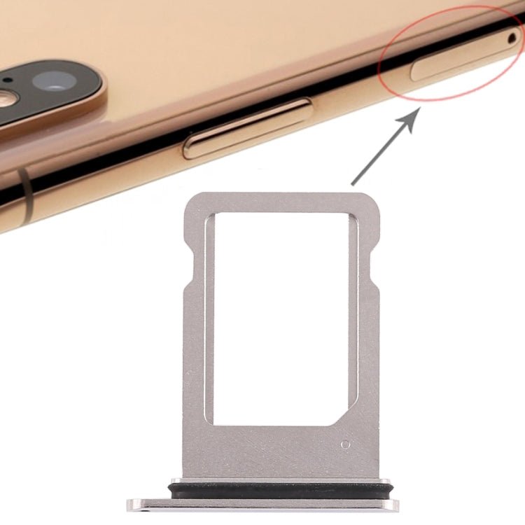 SIM Card Tray for iPhone XS (Single SIM Card), For iPhone XS, For iPhone XS (Single), For XS - ORIWHIZ