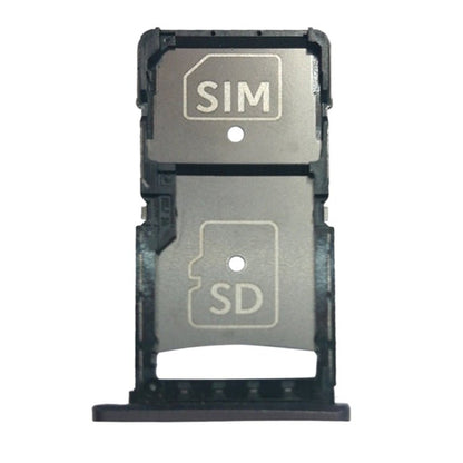 SIM Card Tray + Micro SD Card Tray for Motorola Droid Turbo 2 / XT1585, For Motorola Droid Turbo 2 (Grey), For Motorola Droid Turbo 2 - ORIWHIZ