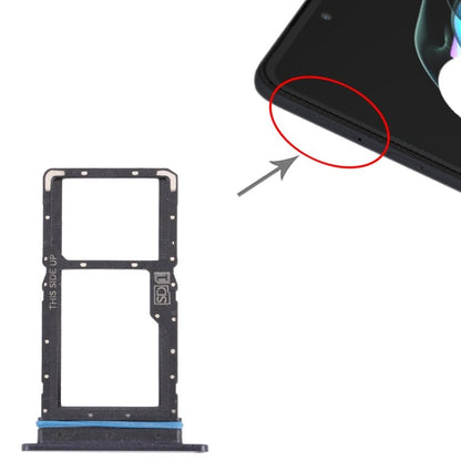 SIM Card Tray + Micro SD Card Tray for Motorola Edge 20 Lite, For Motorola Edge 20 Lite - ORIWHIZ
