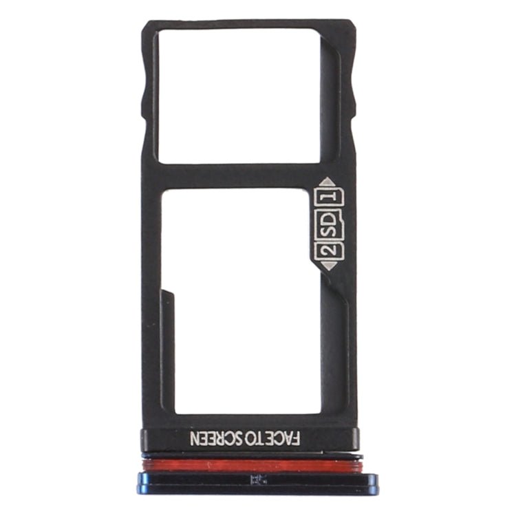 SIM Card Tray + Micro SD Card Tray for Motorola Moto One Vision / P50, For Motorola Moto One Vision - ORIWHIZ