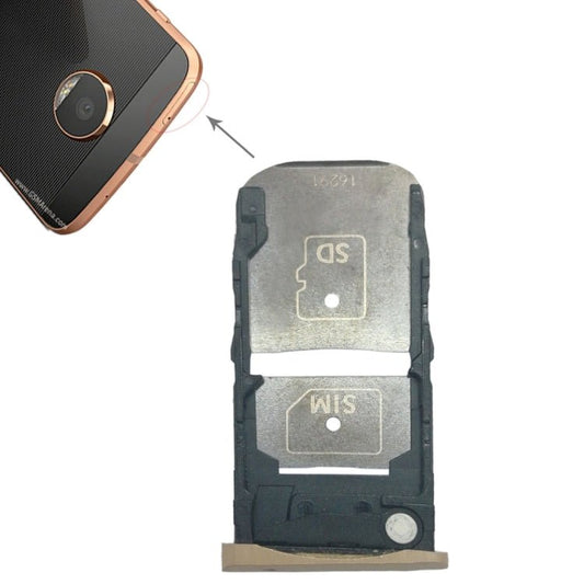 SIM Card Tray + Micro SD Card Tray for Motorola Moto Z Force, For Moto Z Force - ORIWHIZ