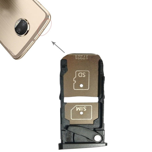 SIM Card Tray + Micro SD Card Tray for Motorola Moto Z2 Force, For Moto Z2 Force - ORIWHIZ