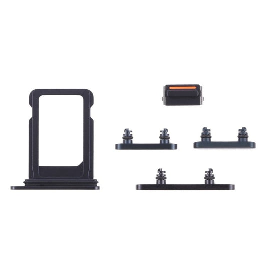 SIM Card Tray + Side Keys for iPhone 13 Mini(Midnight), For iPhone 13 Mini - ORIWHIZ