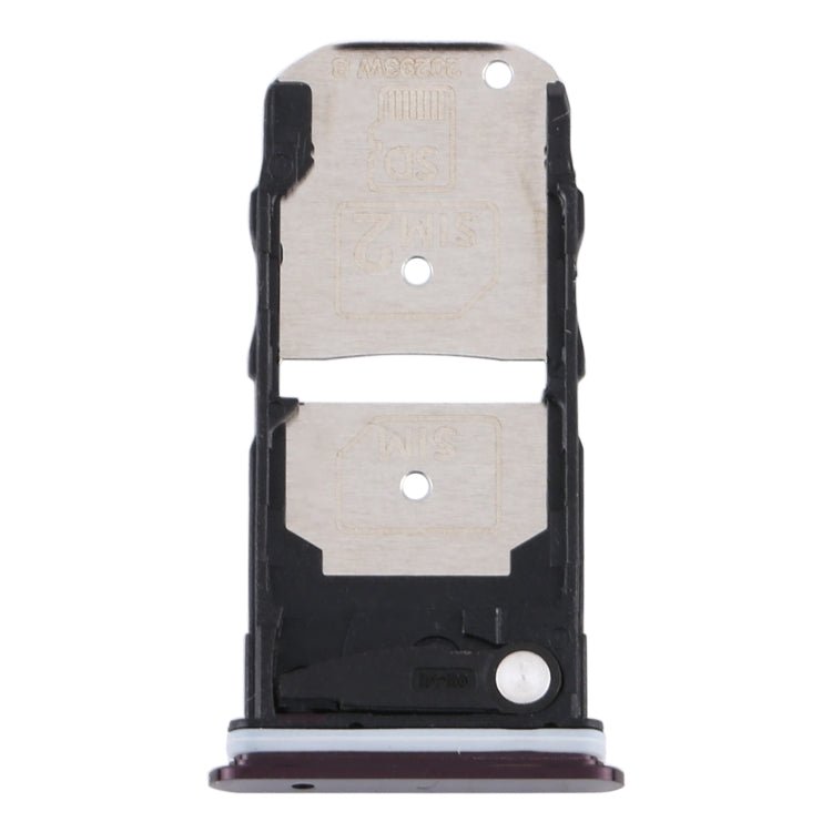 SIM Card Tray + SIM Card Tray / Micro SD Card Tray for Motorola Edge XT2063 - 3, For Motorola Edge - ORIWHIZ