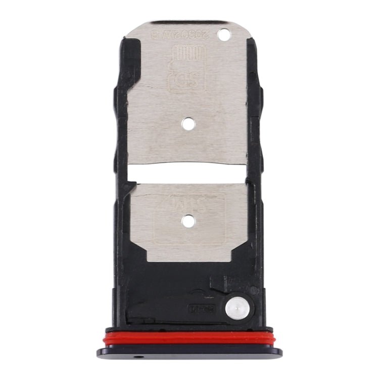 SIM Card Tray + SIM Card Tray / Micro SD Card Tray for Motorola Edge XT2063 - 3, For Motorola Edge - ORIWHIZ