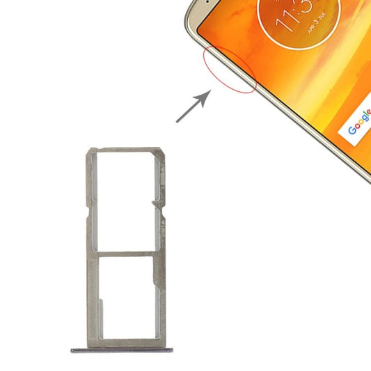 SIM Card Tray + SIM Card Tray + Micro SD Card Tray for Motorola Moto E5 Plus, For Moto E5 Plus - ORIWHIZ
