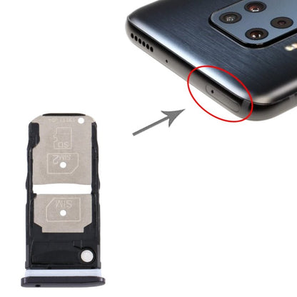 SIM Card Tray + SIM Card Tray / Micro SD Card Tray for Motorola One Zoom, For Motorola One Zoom - ORIWHIZ