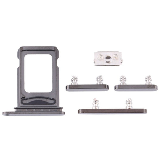 SIM Card Tray + SIM Card Tray + Side Keys for iPhone 12 Pro, For iPhone 12 Pro (double card) - ORIWHIZ
