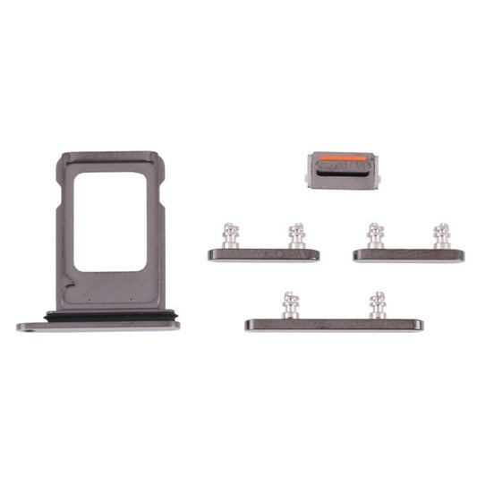 SIM Card Tray + SIM Card Tray + Side Keys for iPhone 13 Pro, For iPhone 13 Pro (double card) - ORIWHIZ