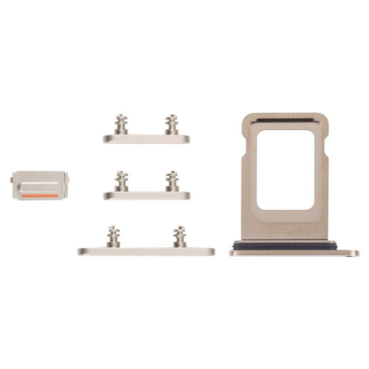 SIM Card Tray + SIM Card Tray + Side Keys for iPhone 14 Pro Max, For iPhone 14 Pro Max - ORIWHIZ