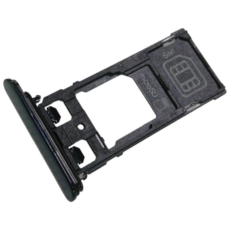 SIM1 Card Tray + SIM2 Card / Micro SD Card Tray for Sony Xperia XZ, For XZ Dual SIM, For Xperia XZ, For Xperia XZ Dual SIM - ORIWHIZ