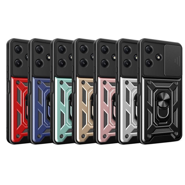 Sliding Camera Cover Design TPU+PC Phone Case, For Redmi 12 5G - ORIWHIZMore Xiaomi CasesXiaomi AccessoriesXiaomi Cases