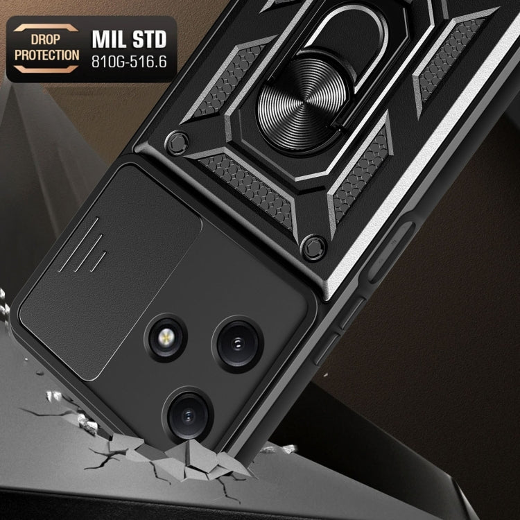 Sliding Camera Cover Design TPU+PC Phone Case, For Redmi 12 5G - ORIWHIZMore Xiaomi CasesXiaomi AccessoriesXiaomi Cases