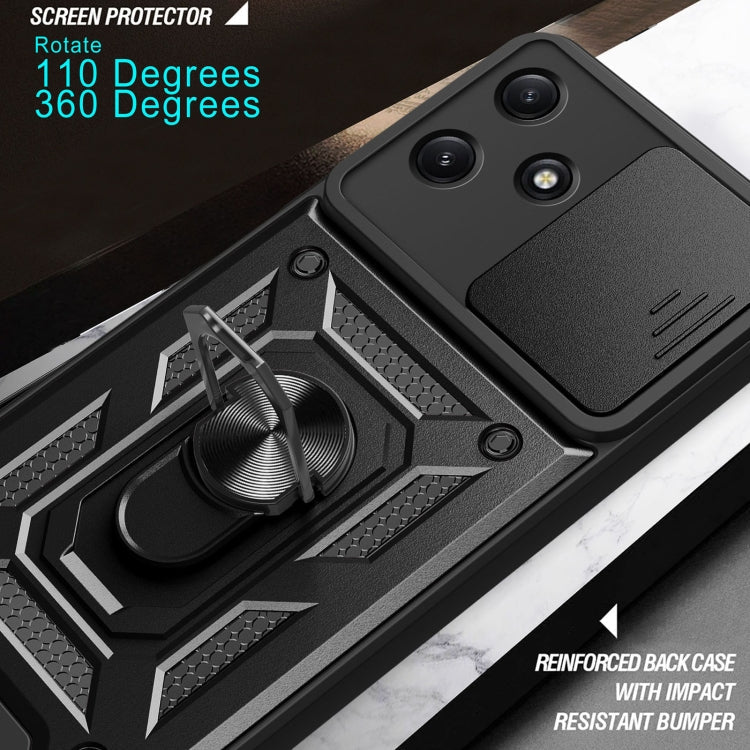 Sliding Camera Cover Design TPU+PC Phone Case, For Redmi 12 5G - ORIWHIZMore Xiaomi CasesXiaomi AccessoriesXiaomi Cases
