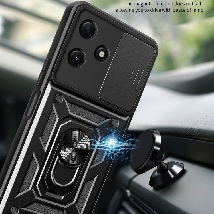 Sliding Camera Cover Design TPU+PC Phone Case, For Redmi 12 5G - ORIWHIZMore Xiaomi CasesXiaomi AccessoriesXiaomi Cases