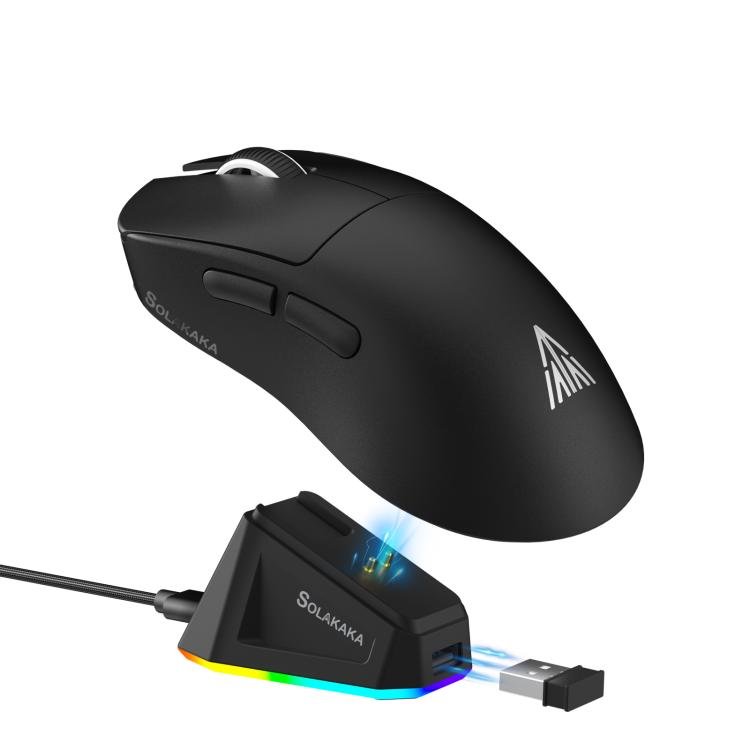 SOLA SM822 Tri - Mode 24000DPI 1000Hz Wireless Gaming Mouse with RGB Charging Dock - ORIWHIZComputer & NetworkingMice & KeyboardWireless Mice