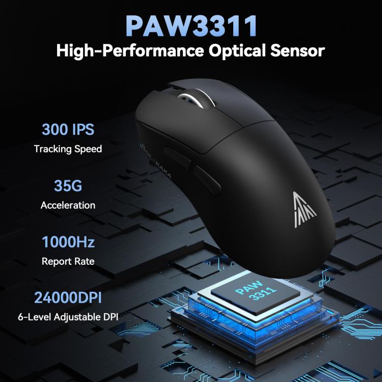 SOLA SM822 Tri - Mode 24000DPI 1000Hz Wireless Gaming Mouse with RGB Charging Dock - ORIWHIZComputer & NetworkingMice & KeyboardWireless Mice