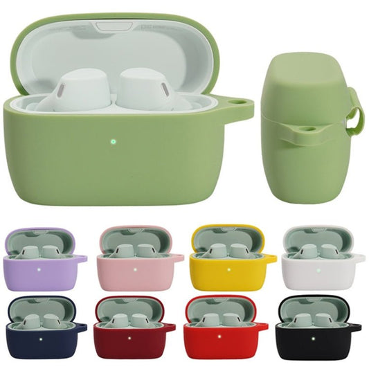 Solid Color Silicone Earphone Protective Case For Jabra Elite 4 - ORIWHIZ