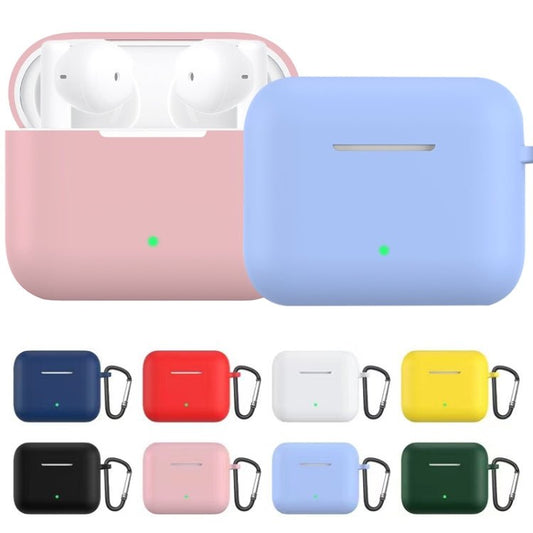 Solid Color Silicone Earphone Protective Case with Hook For Honor Earbuds X2 - ORIWHIZ