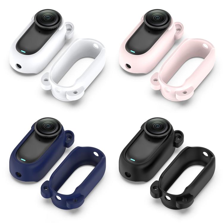 Solid Color Silicone Protective Case, For Insta360 Go 2, For Insta360 Go 3S / Go 3 - ORIWHIZDJI & Insta360 AccessoriesInsta360 GO SeriesProtection & Cases