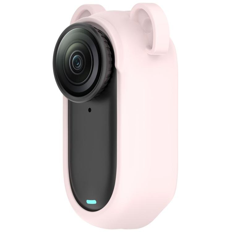 Solid Color Silicone Protective Case, For Insta360 Go 2, For Insta360 Go 3S / Go 3 - ORIWHIZDJI & Insta360 AccessoriesInsta360 GO SeriesProtection & Cases