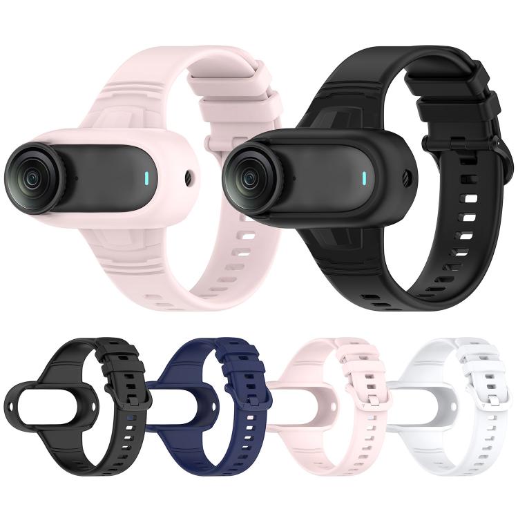 Solid Color Silicone Watch Band, For Insta360 Go 3 / Go 3S / Go 2 - ORIWHIZDJI & Insta360 AccessoriesInsta360 GO SeriesProtection & Cases