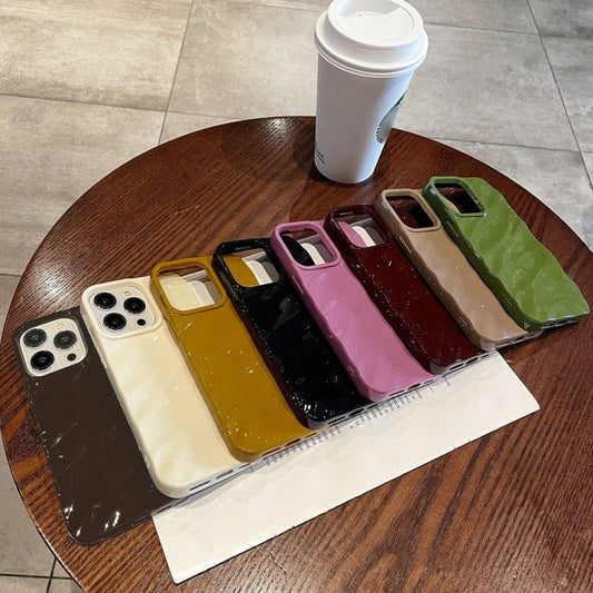 Solid Color Wave Texture TPU Phone Case, For iPhone 16 Pro Max, For iPhone 16 Pro, For iPhone 16 Plus, For iPhone 16, For iPhone 15 Pro Max, For iPhone 15 Pro, For iPhone 15 Plus, For iPhone 15, For iPhone 14 Plus, For iPhone 14 /13, For iPhone 14 Pro�... - ORIWHIZApple AccessoriesiPhone 16 Pro MaxiPhone 16 Pro Max Cases