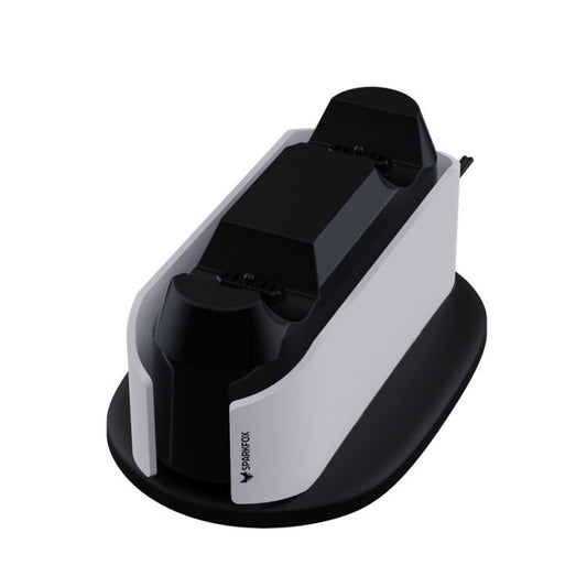 SPARKFOX W20P508 Dual Charger With Contacts Wireless Handle Charger For PS5, Style:, Charger+Data Cable+Charging Plug, Charger+Data Cable - ORIWHIZSony AccessoriesSony Accessories Charger & PowerSPARKFOX