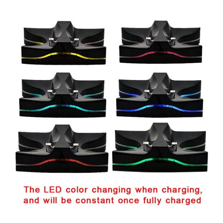 Special UFO Shape 2 x USB Charging Dock Station Stand / Controller Charging Stand for PS4 Playstation 4 with Multi Colors LED, For PS - ORIWHIZSony AccessoriesSony Accessories Charger & PowerToys & Hobbies