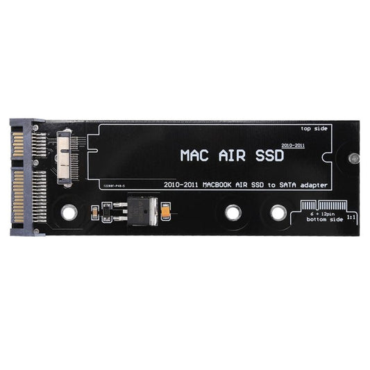 SSD to SATA Adapter for Macbook Air 11.6 inch A1370 (2010 - 2011) & 13.3 inch A1369 (2010 - 2011), SSD to SATA A1370 A1369 - ORIWHIZ