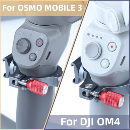 Stabilizer Extension Bracket Ring Adapter with Dual Cold Shoe Base for DJI OM4 / Osmo Mobile 3, Bracket For DJI OM4 - ORIWHIZDJI & Insta360 AccessoriesOsmo Mobile Series