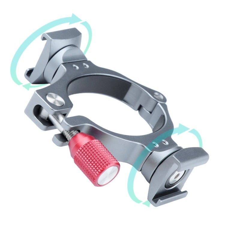 Stabilizer Extension Bracket Ring Adapter with Dual Cold Shoe Base for DJI OM4 / Osmo Mobile 3, Bracket For DJI OM4 - ORIWHIZDJI & Insta360 AccessoriesOsmo Mobile Series