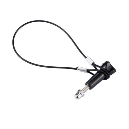 Stainless Steel Lanyard / Tether with Screw for GoPro HERO11 Black/HERO10 Black / HERO9 Black /HERO8 Black /7 /6/ 5 /5 Session /4 /3+ /3 /2 /1, Length: 19cm, Length: 31.5cm - ORIWHIZDJI & Insta360 AccessoriesScrewsUniversal Screw & Tools