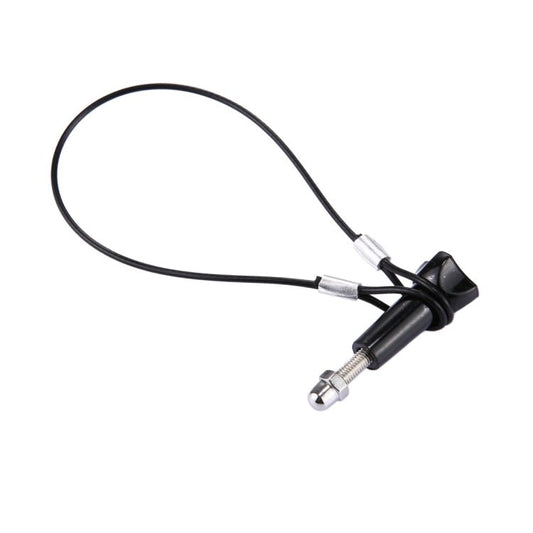 Lanière/corde en acier inoxydable avec vis pour GoPro HERO11 Black/HERO10 Black/HERO9 Black/HERO8 Black/7/6/5/5 Session/4/3+/3/2/1, longueur&nbsp;: 19&nbsp;cm, longueur&nbsp;: 31.5&nbsp;cm - Accessoires ORIWHIZDJI et Insta360 - Vis universelles et outils