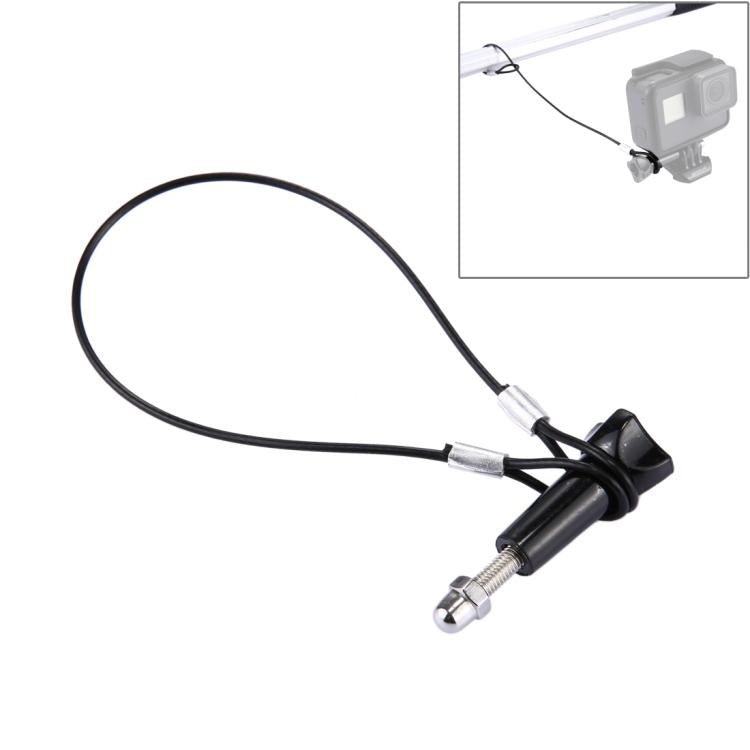 Stainless Steel Lanyard / Tether with Screw for GoPro HERO11 Black/HERO10 Black / HERO9 Black /HERO8 Black /7 /6/ 5 /5 Session /4 /3+ /3 /2 /1, Length: 19cm, Length: 31.5cm - ORIWHIZDJI & Insta360 AccessoriesScrewsUniversal Screw & Tools