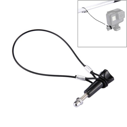 Stainless Steel Lanyard / Tether with Screw for GoPro HERO11 Black/HERO10 Black / HERO9 Black /HERO8 Black /7 /6/ 5 /5 Session /4 /3+ /3 /2 /1, Length: 19cm, Length: 31.5cm - ORIWHIZDJI & Insta360 AccessoriesScrewsUniversal Screw & Tools