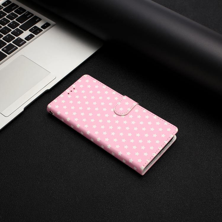 Star Pattern Magnetic Buckle Vegan Leather Phone Case with Wrist Strap, For Honor 90 Pro, For Honor 90, For Honor X7, For Honor X8 - ORIWHIZHonorHonor CasesMobile Accessories