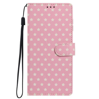 Star Pattern Magnetic Buckle Vegan Leather Phone Case with Wrist Strap, For Honor 90 Pro, For Honor 90, For Honor X7, For Honor X8 - ORIWHIZHonorHonor CasesMobile Accessories