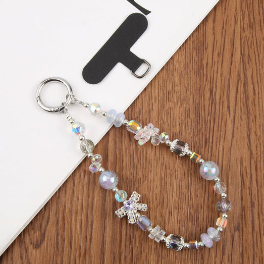 Starry Sky Bead Chain Phone Anti - lost Short Lanyard - ORIWHIZApple AccessoriesGadgetsLanyards & Wrist Straps