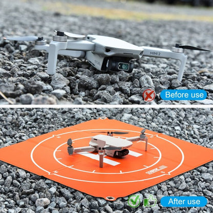 STARTRC 1109143 50cm Portable Drone Universal Foldable Square Parking Apron Landing Pad for DJI FPV / mini 2 / Air 2, 50cm - ORIWHIZDJI & Insta360 AccessoriesDJI FPV SeriesSTARTRC